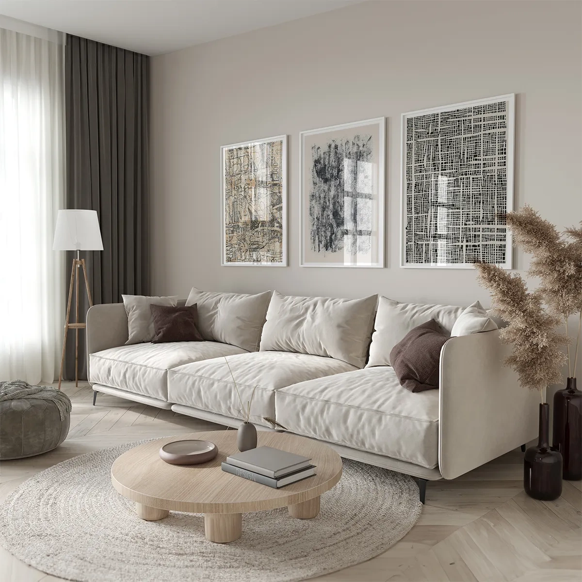 Warm chocolate - Inšpirácia do obývačky