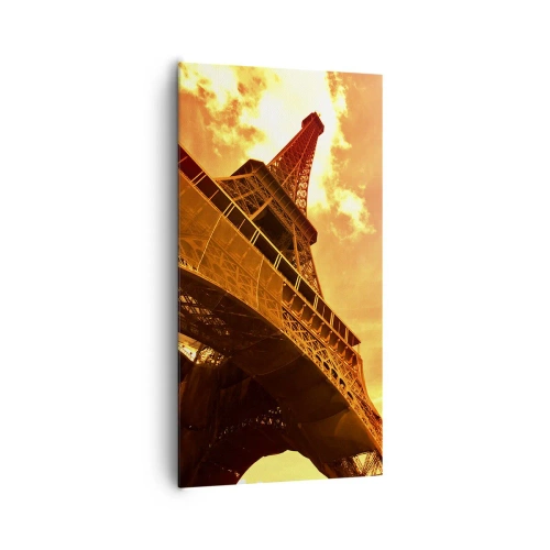 Obraz na plátne - Monumentálna, pretože je pozlátená slnkom - 65x120 cm