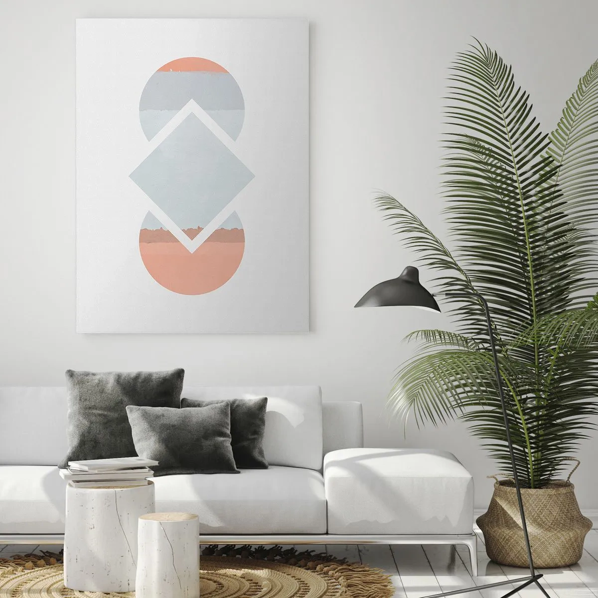 Obraz na skle - Situácia je jasná - 70x100 cm