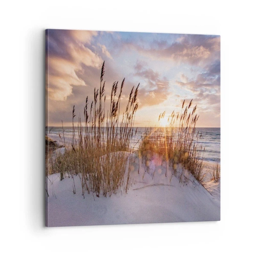 Obraz na plátne - Rozlúčka so slnkom a vetrom - 60x60 cm