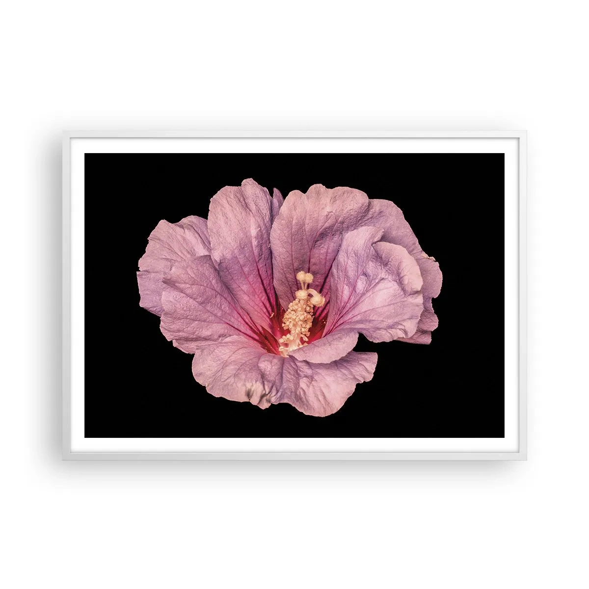 Plagát v bielom ráme - Priamo do srdca - 100x70 cm