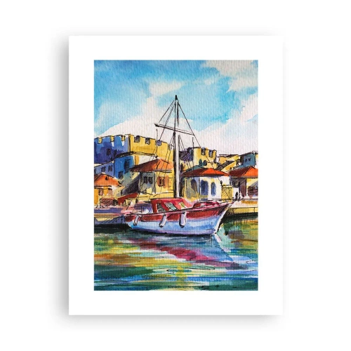 Plagát - Dúhové popoludnie - 30x40 cm