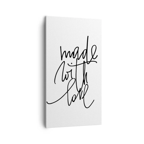 Obraz na plátne - Najlepšia značka - 45x80 cm