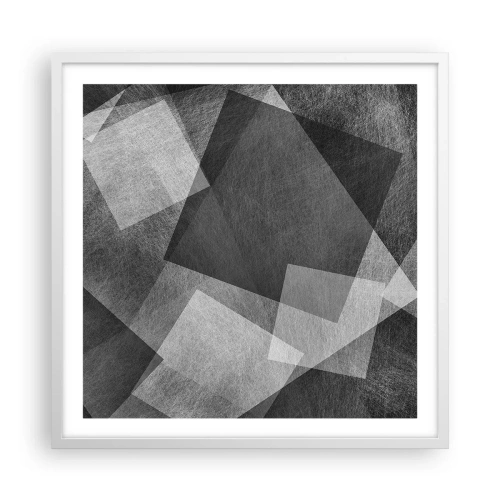 Plagát v bielom ráme - Odveký symbol trvalosti a poriadku - 60x60 cm