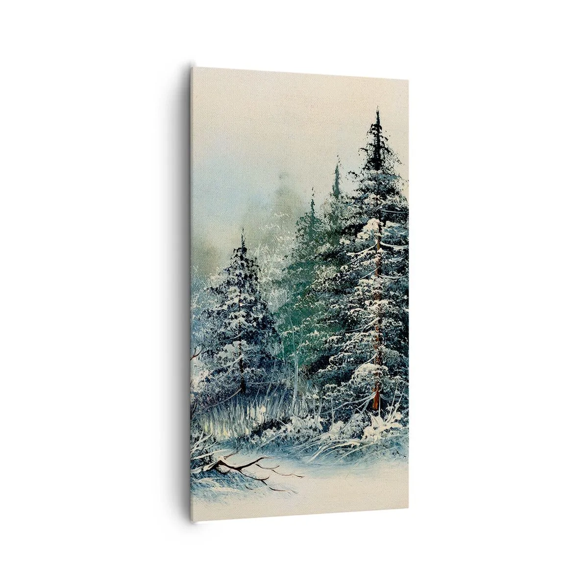 Obraz na plátne - Pripravenie na Vianoce - 65x120 cm