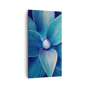 Obraz na plátne - Modrastý od neba - 55x100 cm