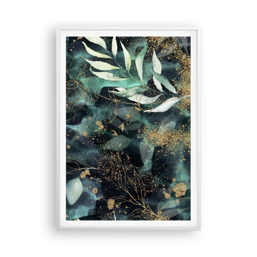 Plagát v bielom ráme - Kúzelná záhrada - 70x100 cm