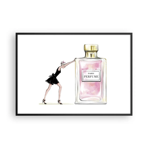 Plagát v čiernom ráme - Podstata ženskosti - 100x70 cm