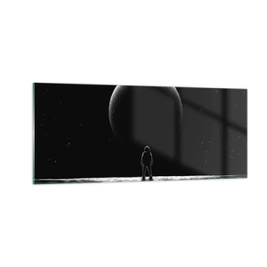 Obraz na skle - Tvári v tvár - 100x40 cm