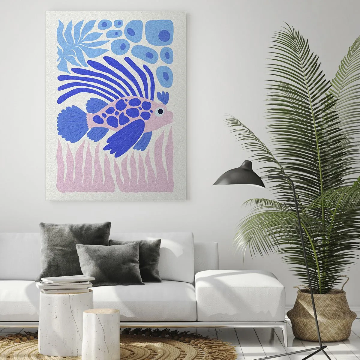 Obraz na skle - Vo svojom živle - 50x70 cm