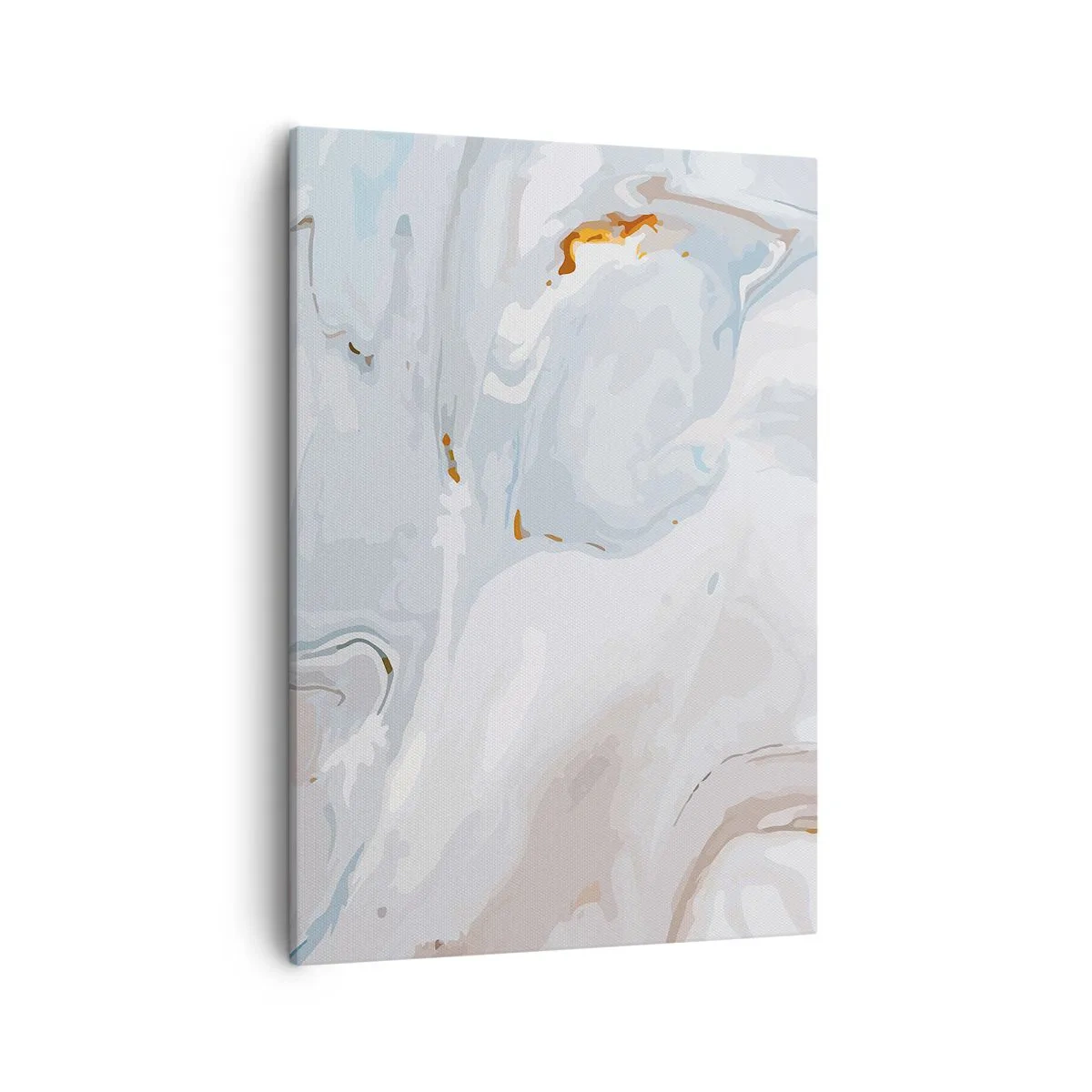 Obraz na plátne - Povznesená biela - 50x70 cm