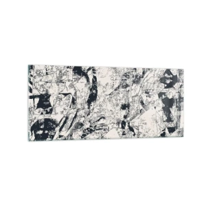 Obraz na skle - Prelínanie protikladov - 120x50 cm