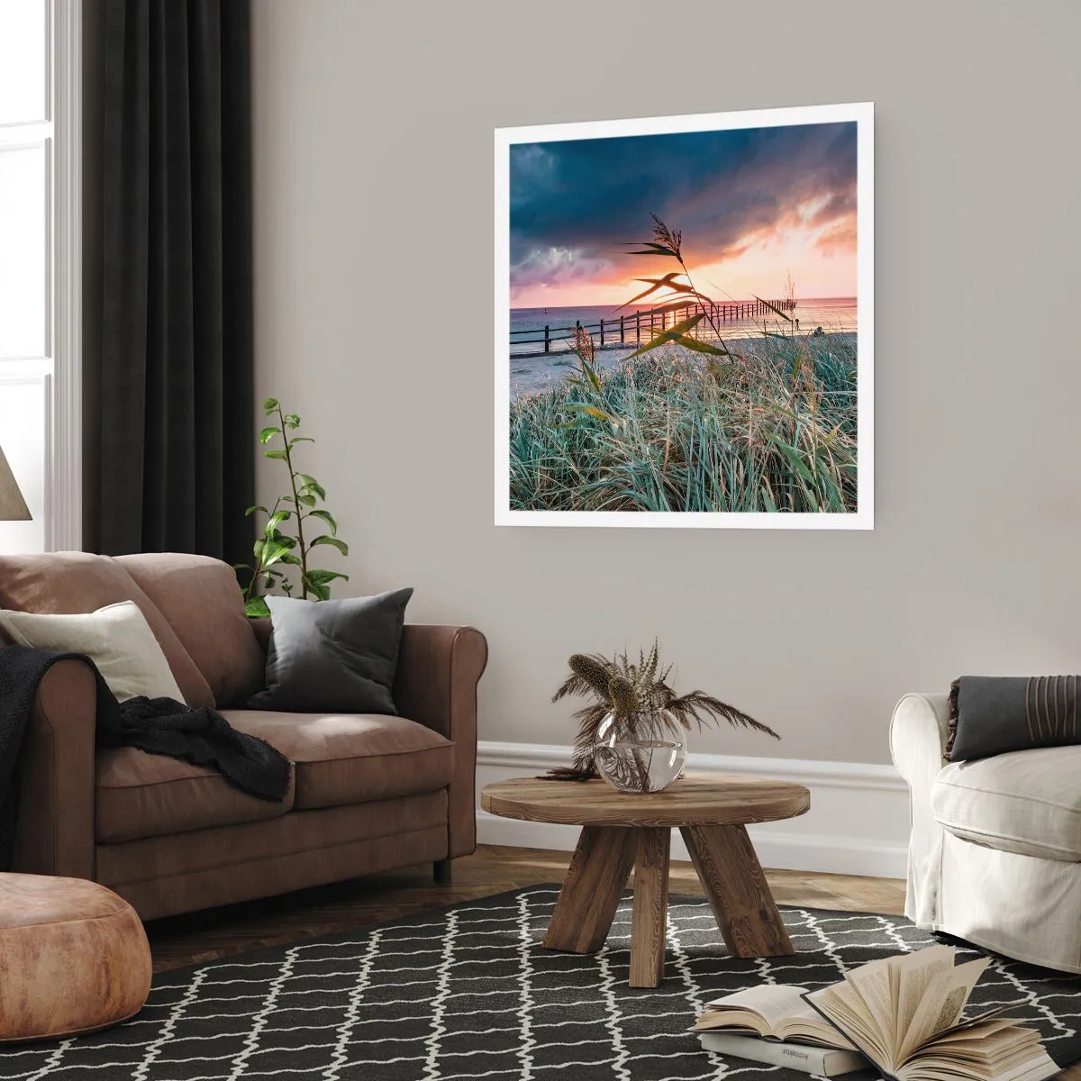 Plagát - Neodviate vetrom - 50x50 cm