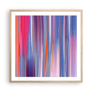 Plagát v ráme zo svetlého duba - Naduhuvstúpenie - 60x60 cm