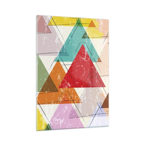 Obraz na skle - Blábolenie - 50x70 cm