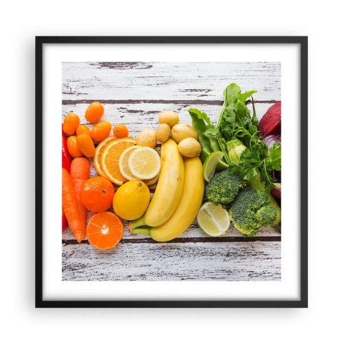 Plagát v čiernom ráme - To nestačí? - 50x50 cm