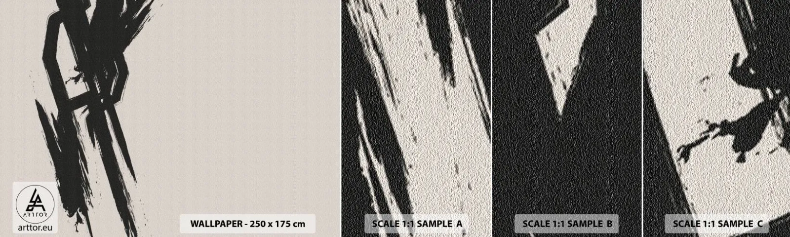 Vzorka samolepiacej fototapety Deluxe Sticker - Nezastaviteľná hybnosť - Minimalizmus, Prázdny, Kus - 100x30 cm