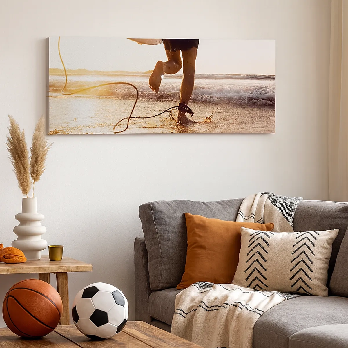 Obraz na plátne - V ústrety vlne - 30x30 cm