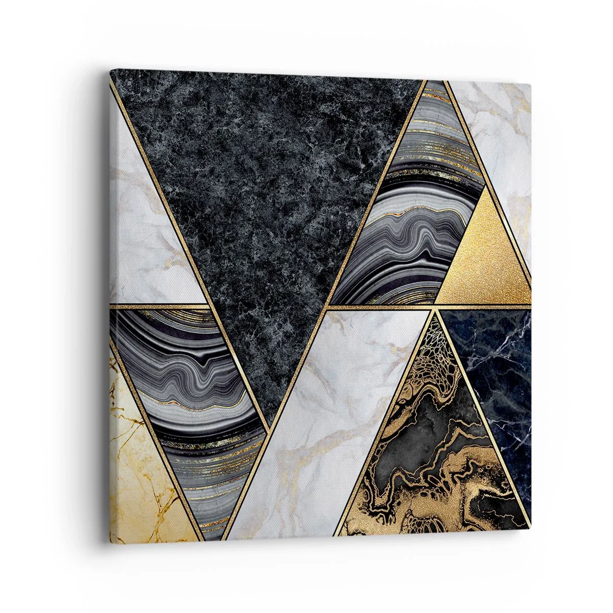 Obraz na plátne - Kameň vedľa kameňa - 40x40 cm