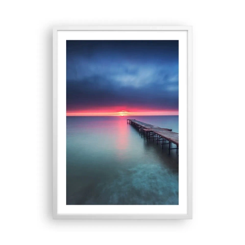 Plagát v bielom ráme - Medzi nebom a zemou - 50x70 cm