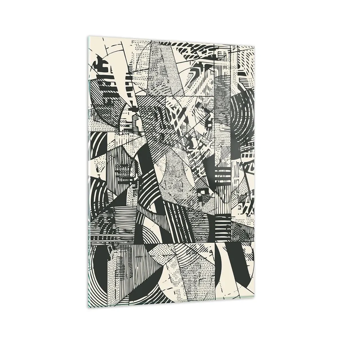 Obraz na skle - Dynamika súčasnosti - 80x120 cm