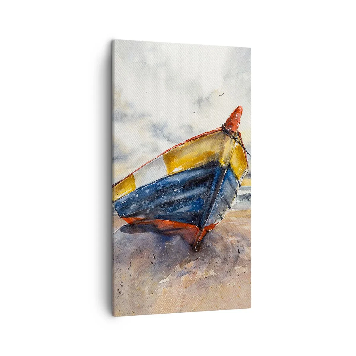 Obraz na plátne - Odpočinok na brehu - 45x80 cm