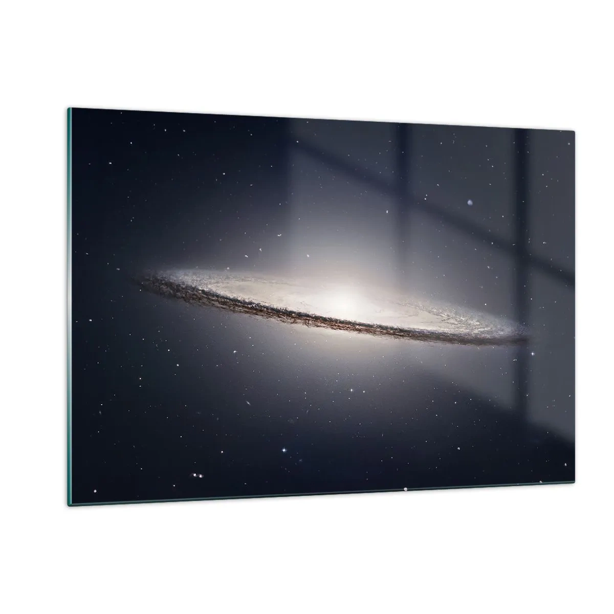 Obraz na skle - Kedysi dávno v jednej preďalekej galaxii… - 120x80 cm