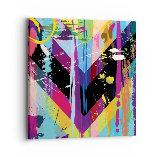 Obraz na plátne - Zhora nadol - 30x30 cm