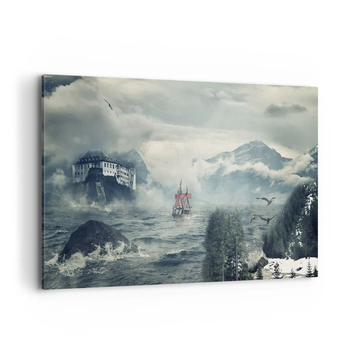 Obraz na plátne - V kúzelných vodách - 120x80 cm