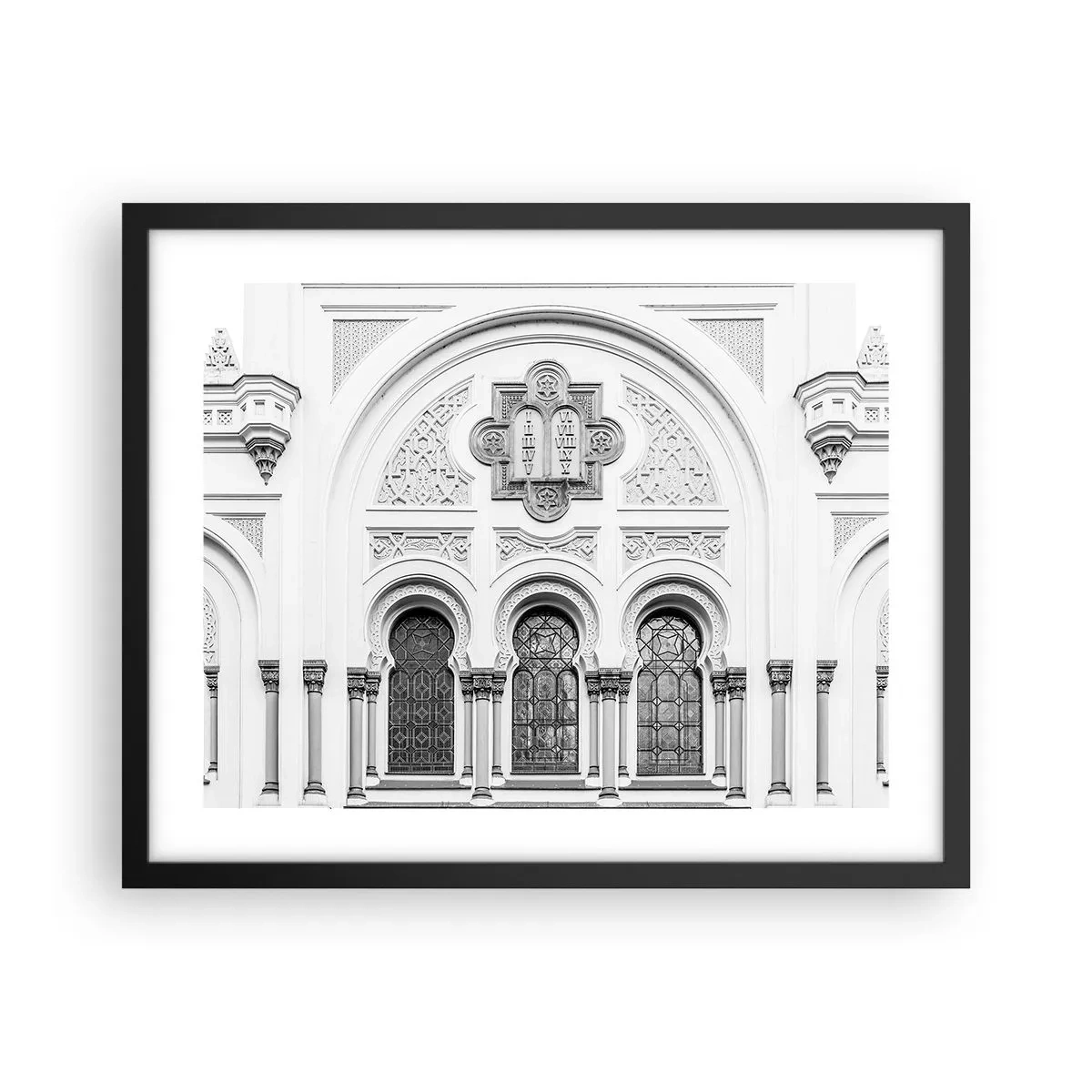 Plagát v čiernom ráme - Na pomedzí kultúr - 50x40 cm