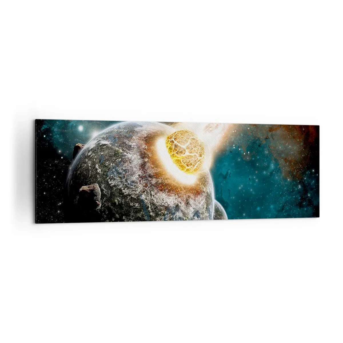 Obraz na plátne - Skaza alebo narodenie? - 160x50 cm