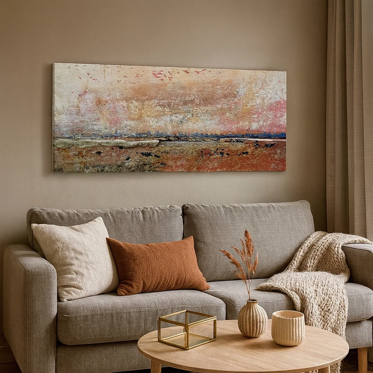 Obraz na plátne - Možno je to more - 30x30 cm