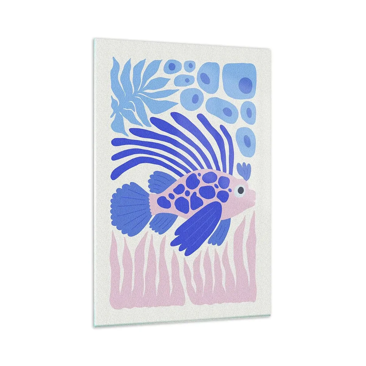 Obraz na skle - Vo svojom živle - 80x120 cm