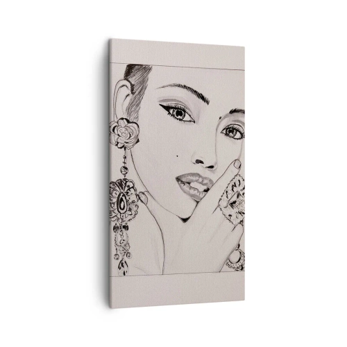 Obraz na plátne - Najkrajší klenot - 45x80 cm