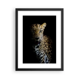 Plagát v čiernom ráme - Temná krása - 30x40 cm