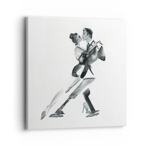 Obraz na plátne - V jednom rytme - 40x40 cm