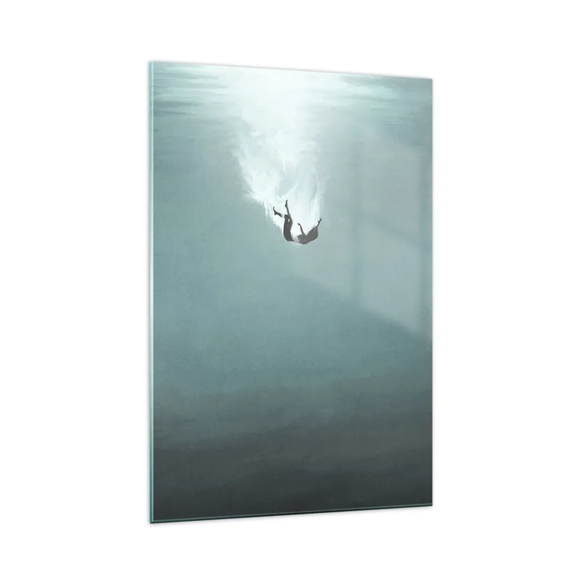 Obraz na skle - V objatí oceánu - 70x100 cm