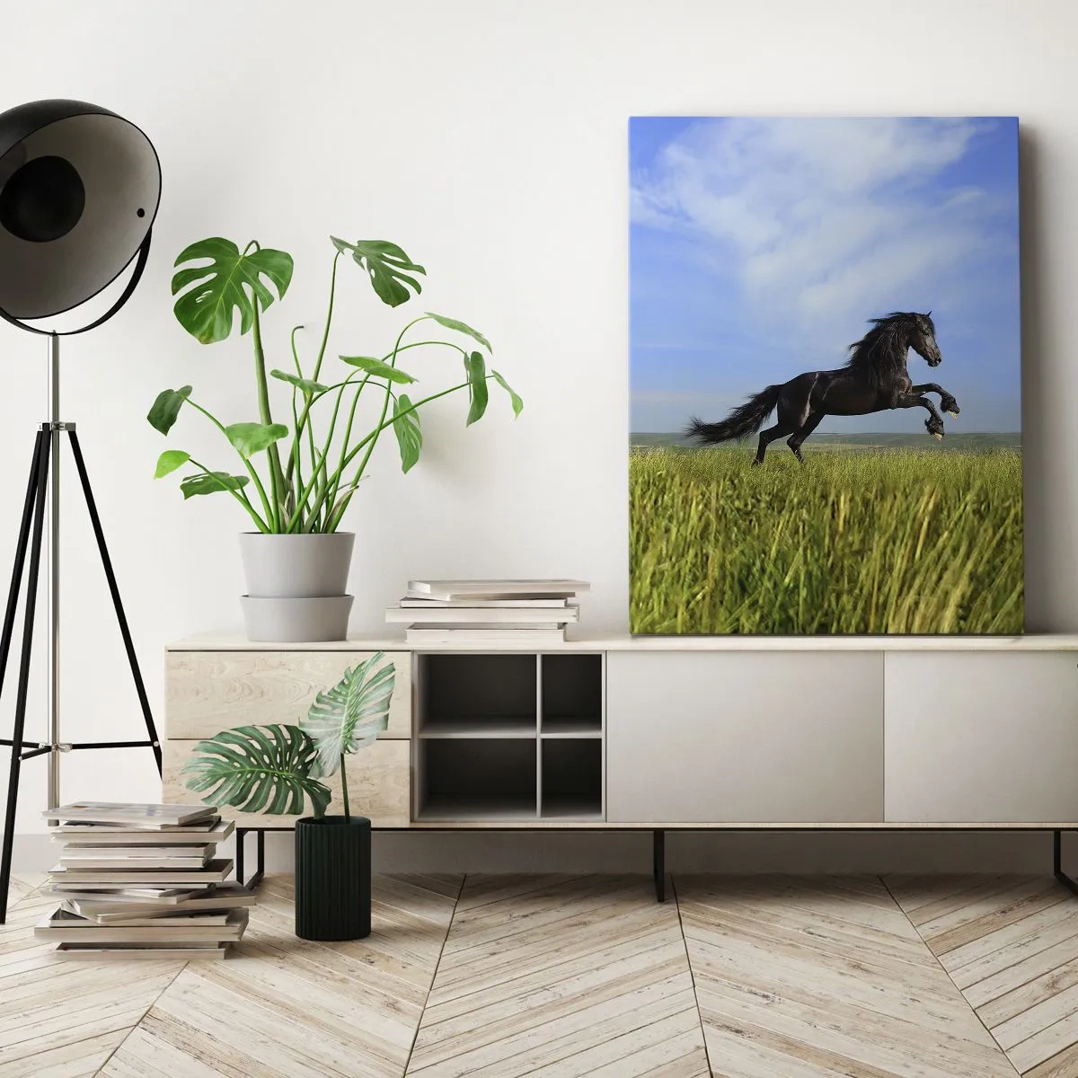 Obraz na plátne - Strhujúci manifest slobody - 50x70 cm
