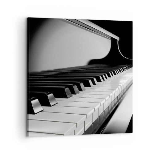 Obraz na plátne - Harmónia tvarov a farieb - 60x60 cm