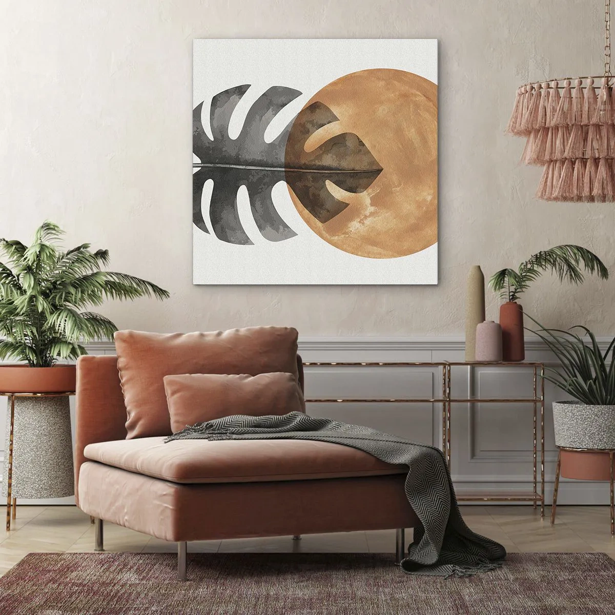 Obraz na plátne - Vždy slnko - 60x60 cm