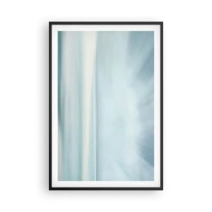 Plagát v čiernom ráme - Kľud až kam oko siaha - 61x91 cm