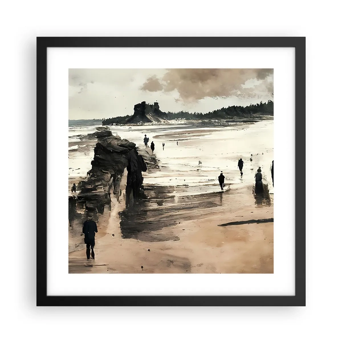 Plagát v čiernom ráme - Vyvolaní - 40x40 cm