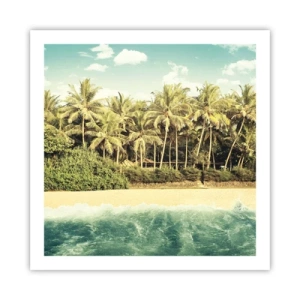 Plagát - Čo napríklad tu? - 60x60 cm