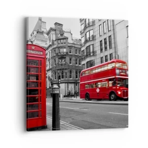 Obraz na plátne - Najčervenšie v Európe - 40x40 cm