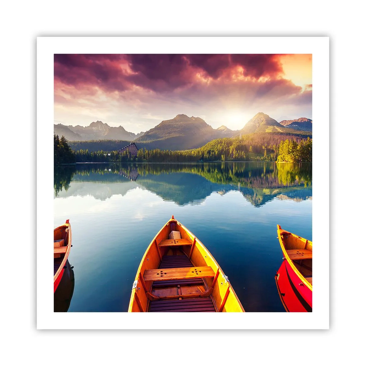 Plagát - Nič proti prírode - 60x60 cm