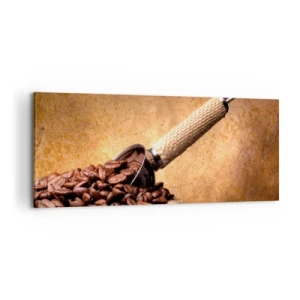 Obraz na plátne - Pri zdroji chuti - 100x40 cm