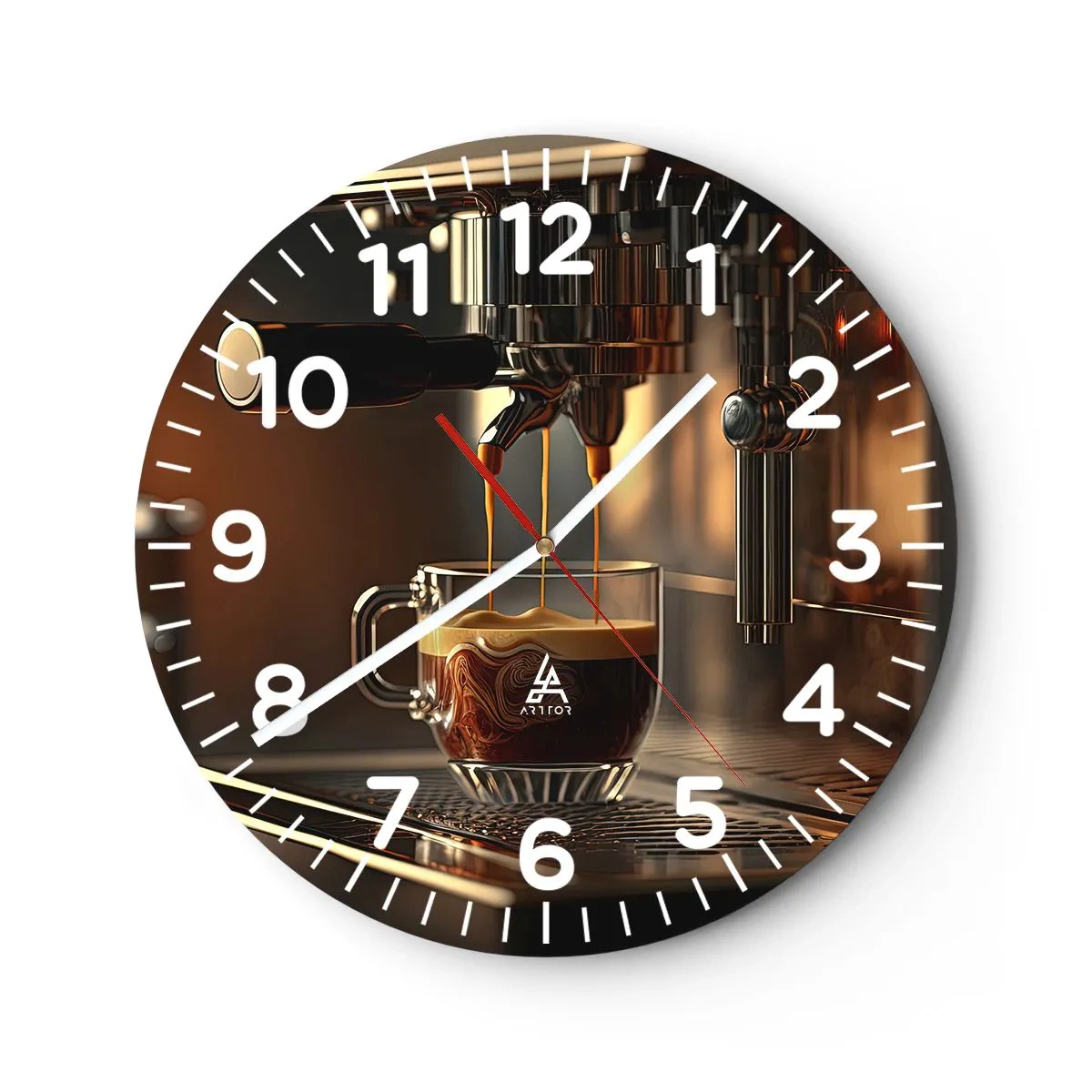 Nástenné hodiny - Zmyselná zmes - 40x40 cm