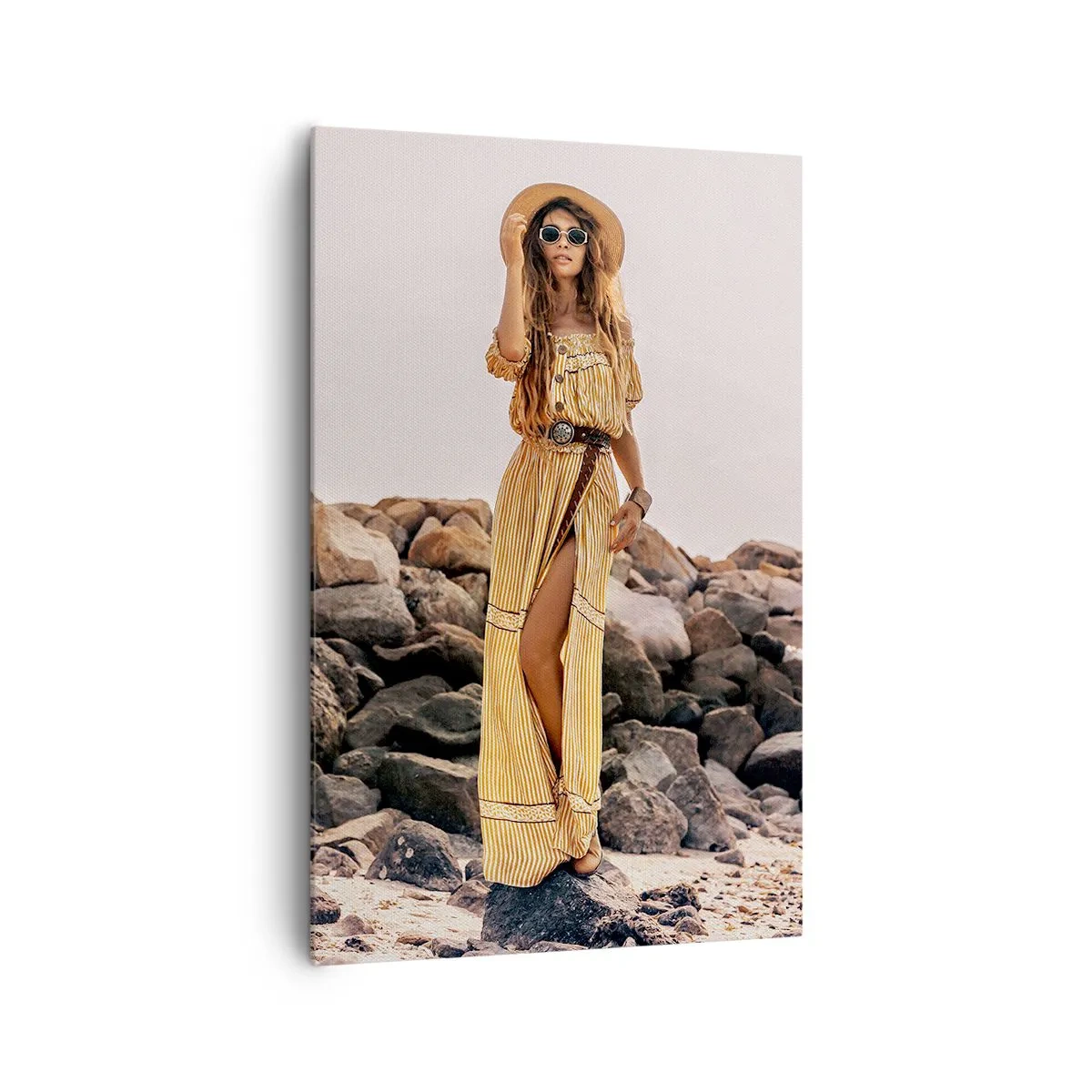 Obraz na plátne - Kúzlo kameňov - 80x120 cm