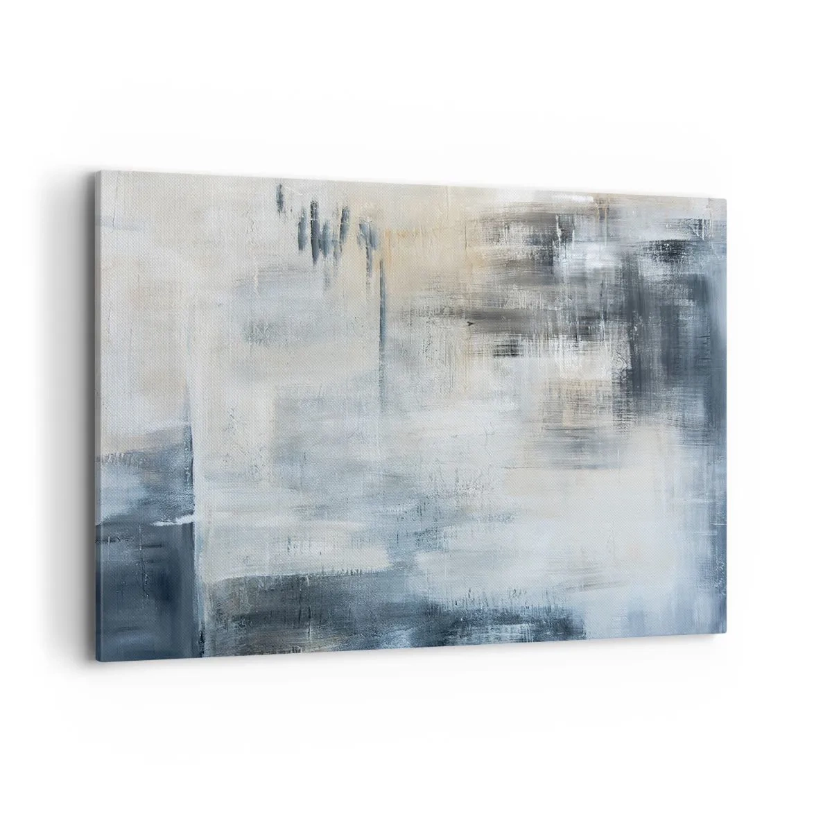 Obraz na plátne - Za závojom modrej - 120x80 cm