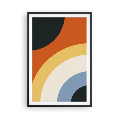 Plagát v čiernom ráme - K sebe samému - 61x91 cm